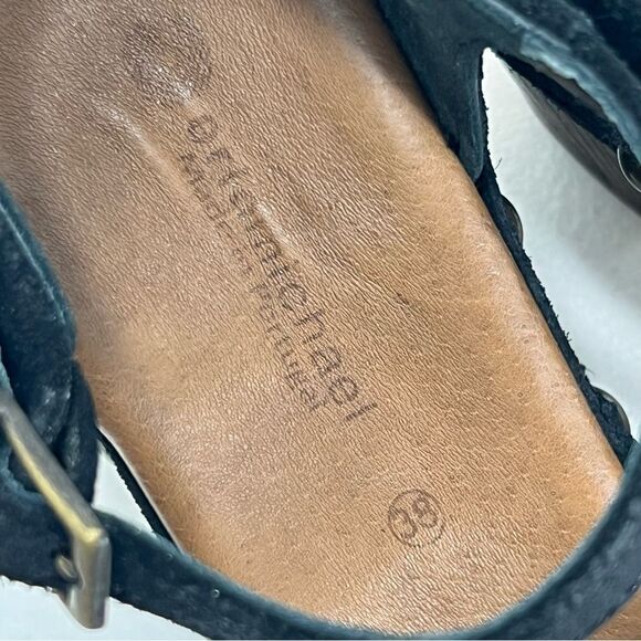 Eric Michael Black Wood Gigi Clog Sandals - Picture 8 of 16